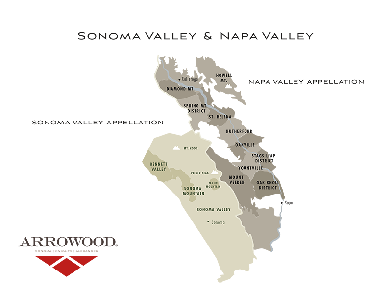 COMPARING NAPA VALLEY AND SONOMA VALLEY